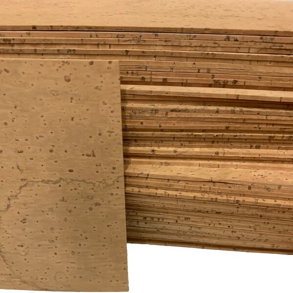 Natural, top quality cork for music